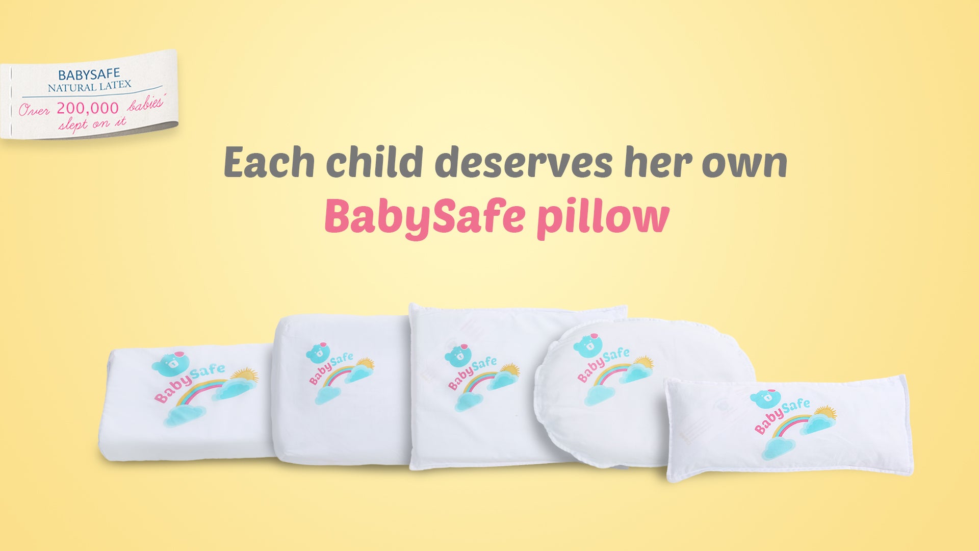 BabySafe quality natural latex pillows and mattresses